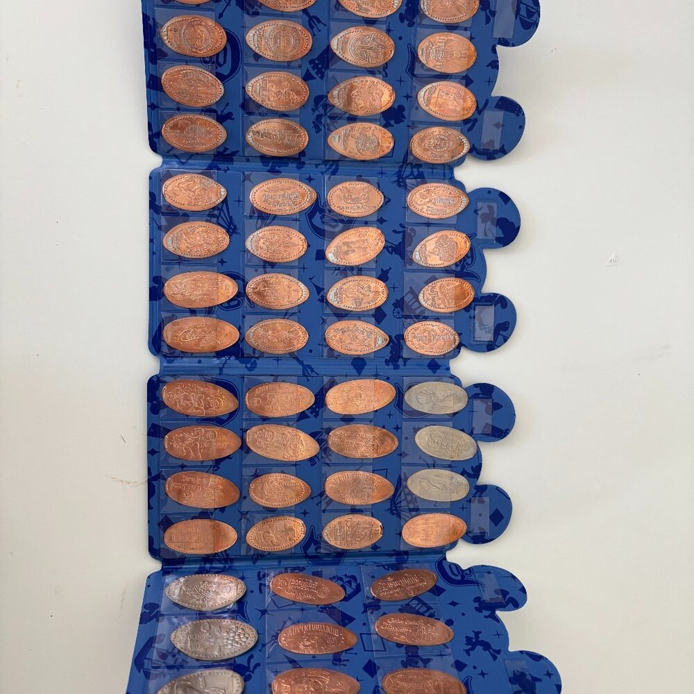 Disneyland60 Collectible Pressed Penny Album – Disneyland & California Adventure